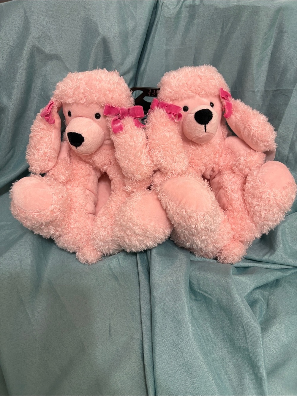 Wonder Nation Pink Poodle Slippers